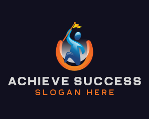 Success Leader Management logo design