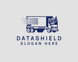 Fast Truck Delivery Logo