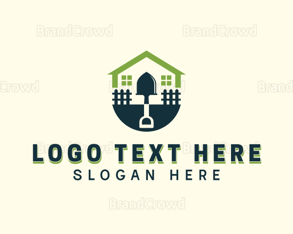 House Yard Landscaping Logo