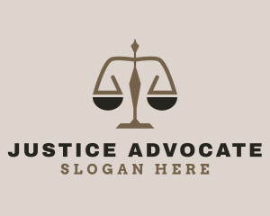 Prosecutor - Scale Law Prosecutor logo design