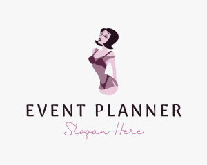 Swimsuit - Sexy Lingerie Woman logo design