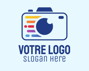 Colored Film Camera  Logo