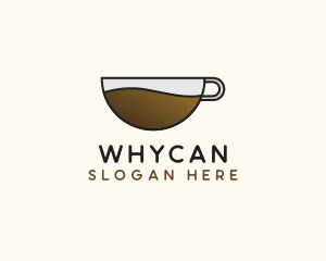 Hot Coffee Mug Logo