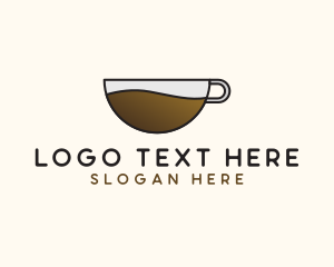 Thinking - Hot Coffee Mug logo design