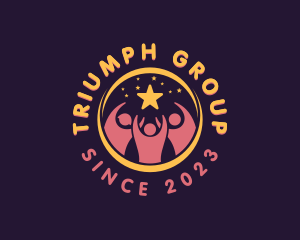 Achievement - People Community Team logo design