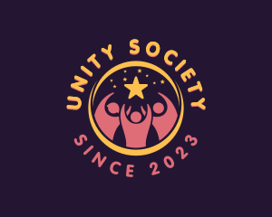 Society - People Community Team logo design