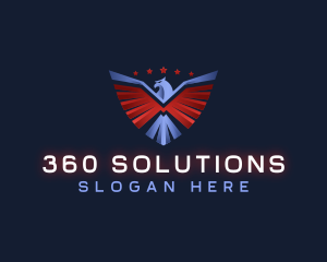 Eagle Patriotic Veteran logo design