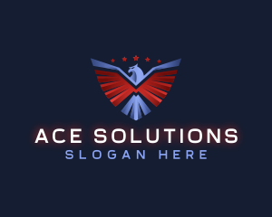 Eagle Patriotic Veteran logo design