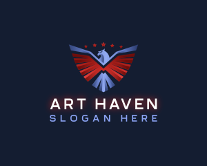 Eagle Patriotic Veteran logo design