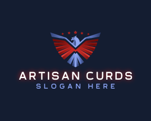 Eagle Patriotic Veteran logo design