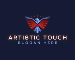 Eagle Patriotic Veteran logo design