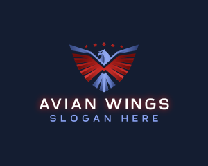 Eagle Patriotic Veteran logo design