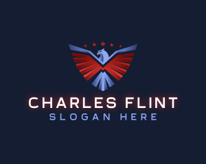 Eagle Patriotic Veteran logo design