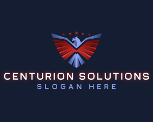 Eagle Patriotic Veteran logo design