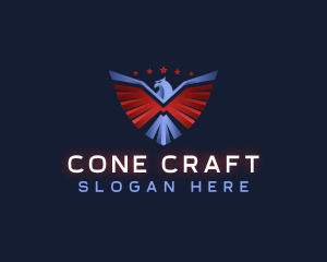 Eagle Patriotic Veteran logo design