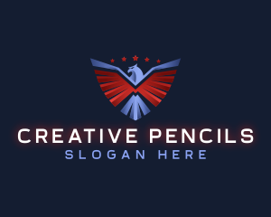 Eagle Patriotic Veteran logo design