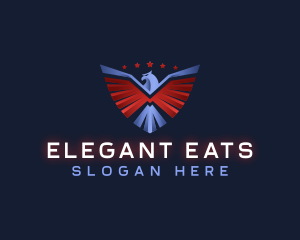 Eagle Patriotic Veteran logo design