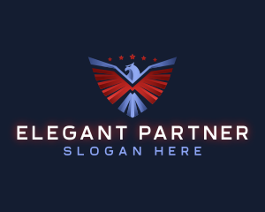 Eagle Patriotic Veteran logo design