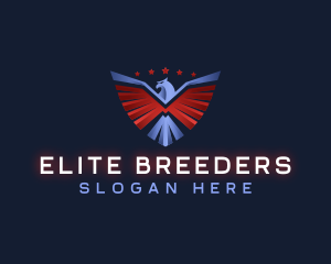 Eagle Patriotic Veteran logo design