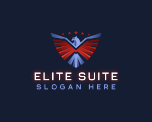 Eagle Patriotic Veteran logo design