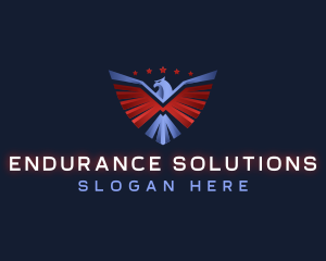 Eagle Patriotic Veteran logo design