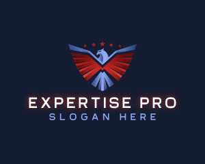 Eagle Patriotic Veteran logo design