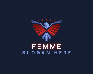 Eagle Patriotic Veteran logo design