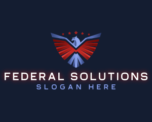 Eagle Patriotic Veteran logo design