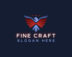 Eagle Patriotic Veteran logo design