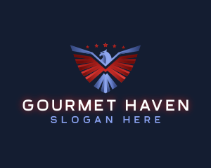 Eagle Patriotic Veteran logo design