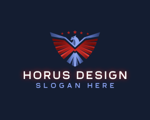 Eagle Patriotic Veteran logo design