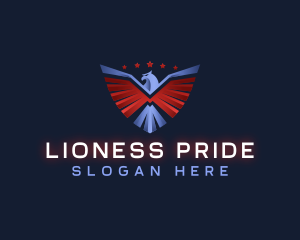 Eagle Patriotic Veteran logo design