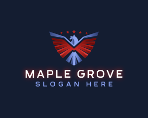 Eagle Patriotic Veteran logo design