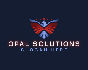 Eagle Patriotic Veteran logo design