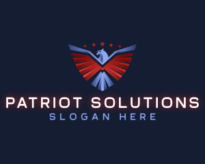 Eagle Patriotic Veteran logo design