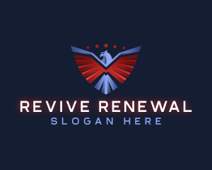 Eagle Patriotic Veteran logo design