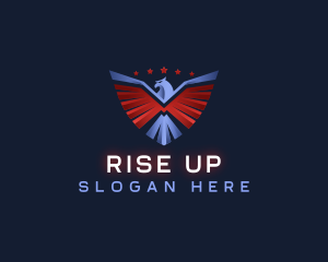 Eagle Patriotic Veteran logo design