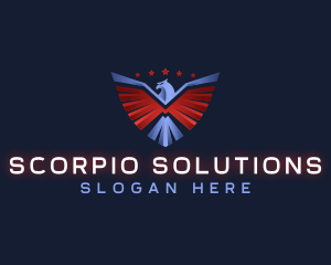 Eagle Patriotic Veteran logo design