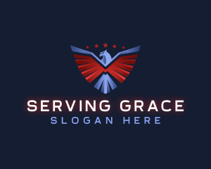 Eagle Patriotic Veteran logo design