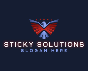 Eagle Patriotic Veteran logo design