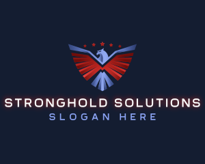 Eagle Patriotic Veteran logo design