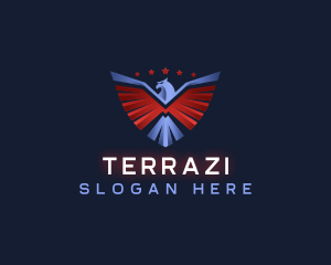 Eagle Patriotic Veteran logo design