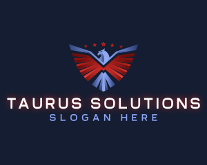 Eagle Patriotic Veteran logo design