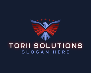 Eagle Patriotic Veteran logo design