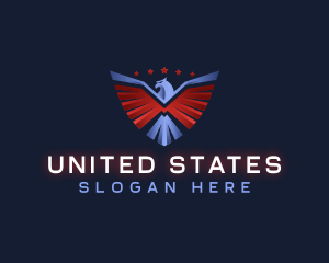 Eagle Patriotic Veteran logo design