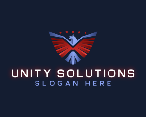 Eagle Patriotic Veteran logo design