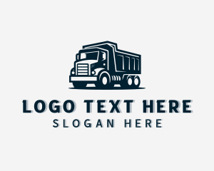 Dump Truck - Dump Truck Waste Management logo design