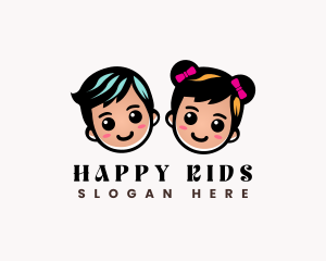 Happy Kids Daycare logo design