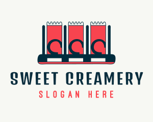 Sweet Candy Machine logo design