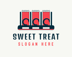 Sweet Candy Machine logo design